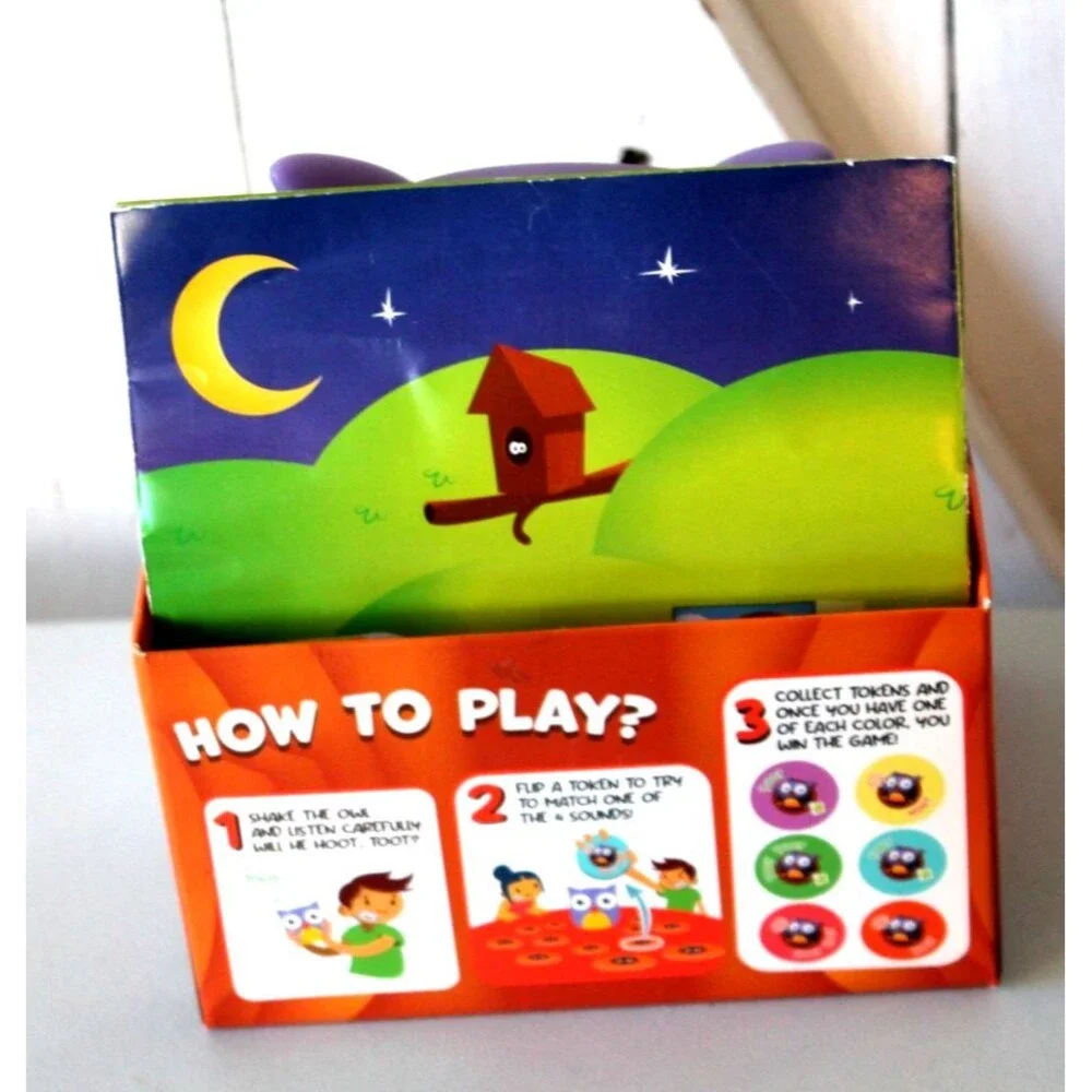 Hoot or Toot The Hilarious Interactive Memory Game Ages 4+- 2023